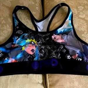 PSD Naruto and sasuke sports bra